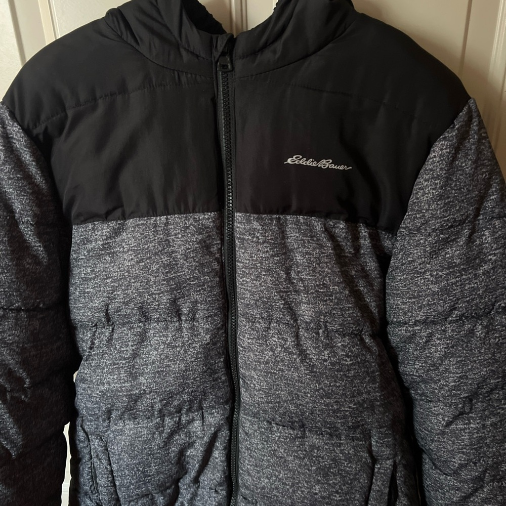 Eddie Bauer Men's Two-Tone Puffer Jacket
